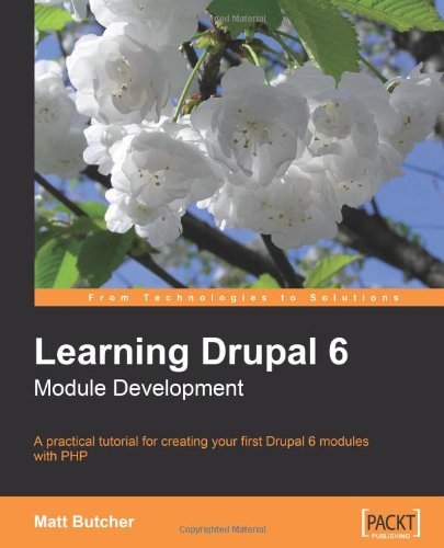 Cover for Matt Butcher · Learning Drupal 6 Module Development (Taschenbuch) (2008)