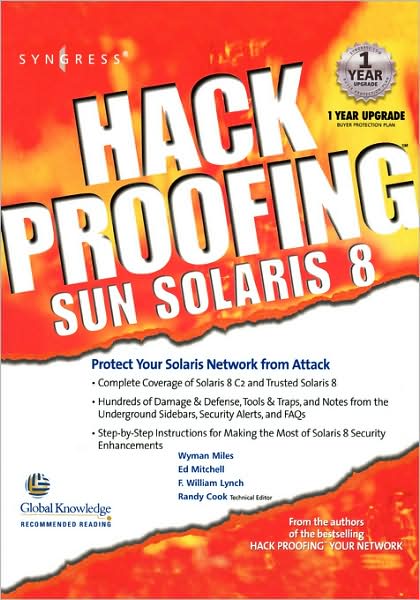 Cover for Syngress · Hack Proofing Sun Solaris 8 (Paperback Book) (2001)