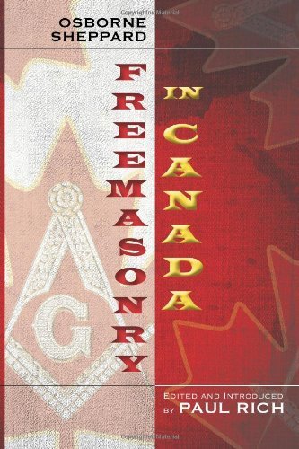 Cover for Osborne Sheppard · Freemasonry in Canada (Paperback Book) (2013)