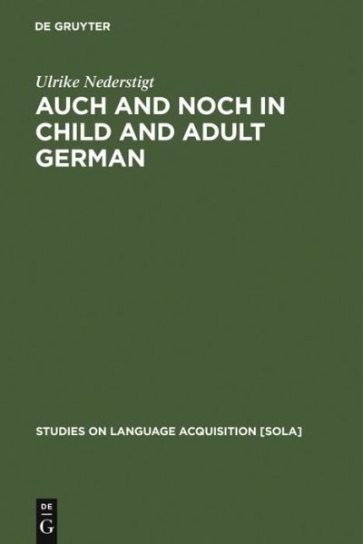 Cover for U. Nederstigt · Auch und noch in Child (Book) (2003)