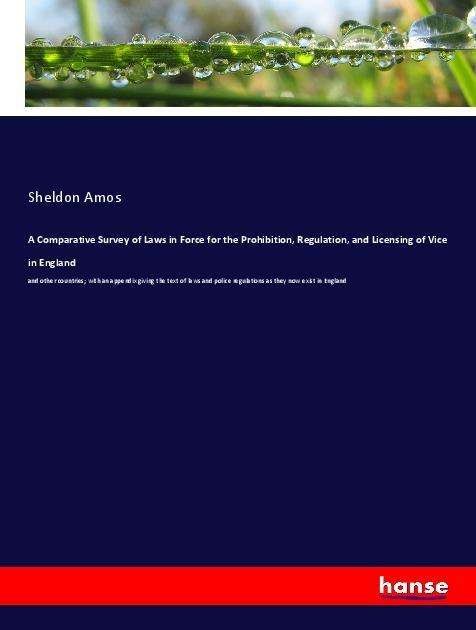 Cover for Amos · A Comparative Survey of Laws in Fo (Bog)