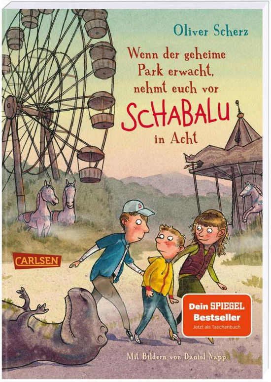 Cover for Oliver Scherz · Wenn der geheime Park erwacht, nehmt euch vor Schabalu in Acht (Paperback Book) (2022)