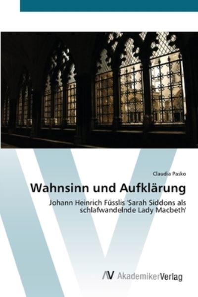 Cover for Pasko · Wahnsinn und Aufklärung (Bog) (2012)