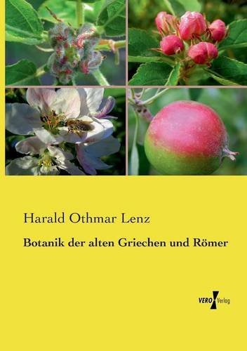 Cover for Harald Othmar Lenz · Botanik Der Alten Griechen Und Römer (Paperback Book) [German edition] (2019)