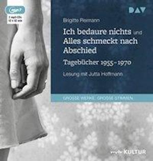 Cover for Reimann · Ich bedaure nichts / Alles schmeckt nach Abschied. Tagebücher 1955-1970 (CD) [size M]