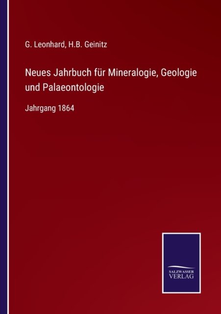 Cover for G Leonhard · Neues Jahrbuch fur Mineralogie, Geologie und Palaeontologie (Taschenbuch) (2022)