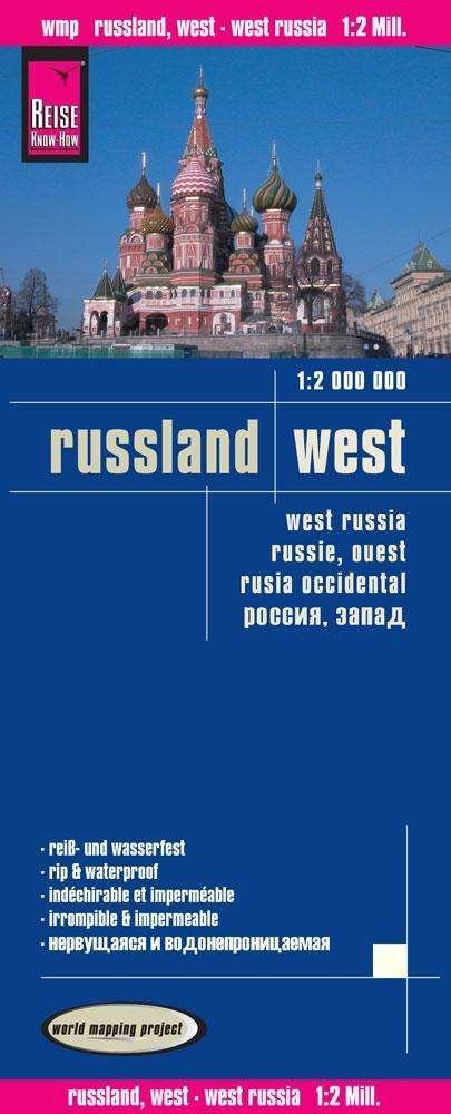 Russia West, World Mapping Project - Reise Know-How - Books - Reise Know-How - 9783831773442 - April 15, 2019