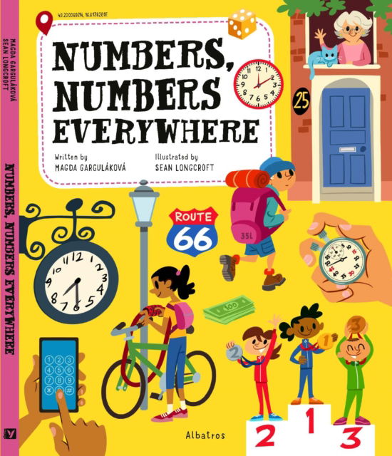 Cover for Magda Gargulakova · Numbers, Numbers Everywhere - Look Around and Learn (Inbunden Bok) (2023)