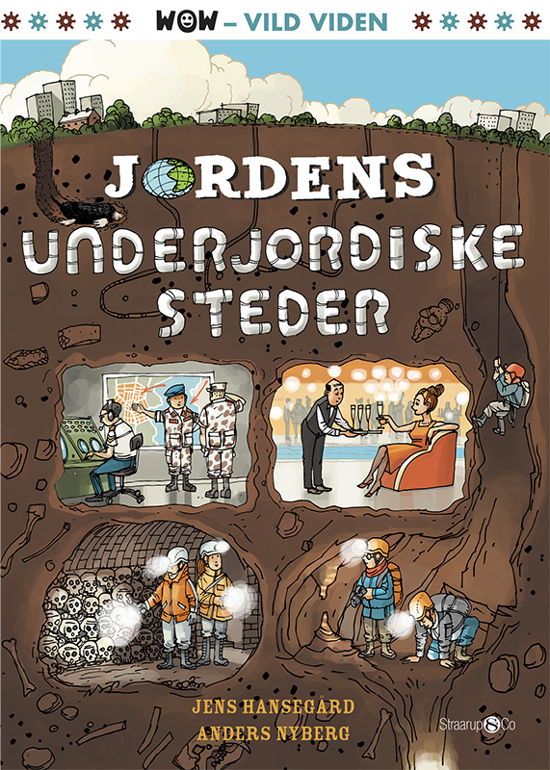 Cover for Jens Hansegård · Jordens underjordiske steder (Hardcover Book) [1st edition] (2021)