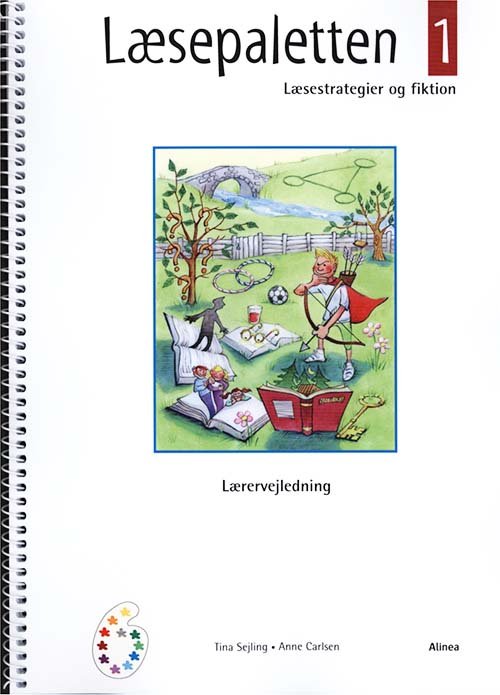 Cover for Anne Borgersen; Tina Sejling · Læsepaletten: Læsepaletten 1, Vejledning (Book) [1.º edición] [Spiralryg] (2009)