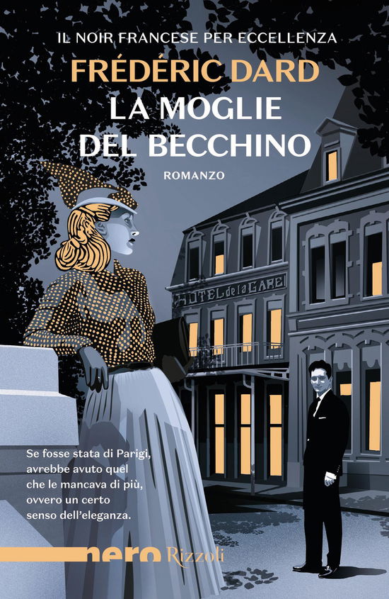 Cover for Frédéric Dard · La Moglie Del Becchino (Book)