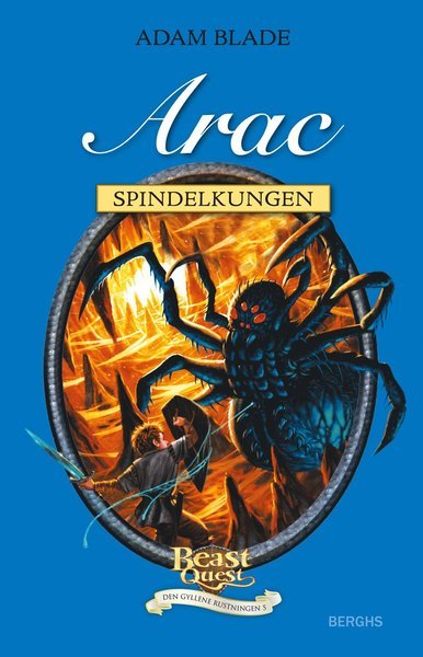 Cover for Adam Blade · Beast Quest Den gyllene rustningen: Arac - spindelkungen (Indbundet Bog) (2011)