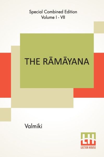 Cover for Valmiki · The R?m?yana (Complete) (Taschenbuch) (2021)