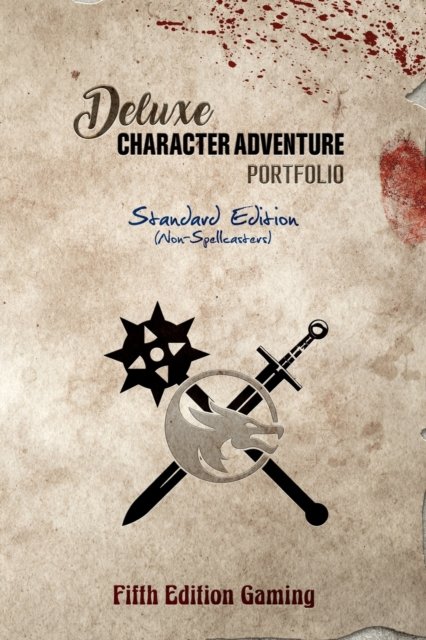Cover for Scott E Pond · Deluxe Character Adventure Portfolio: Non-Spell Caster Edition (Pocketbok) [Standard edition] (2021)