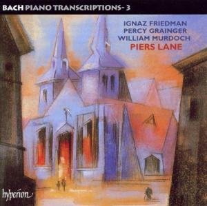 Bachpiano Transcriptions Vol 3 - Lane - Musiikki - HYPERION - 0034571173443 - tiistai 1. huhtikuuta 2003
