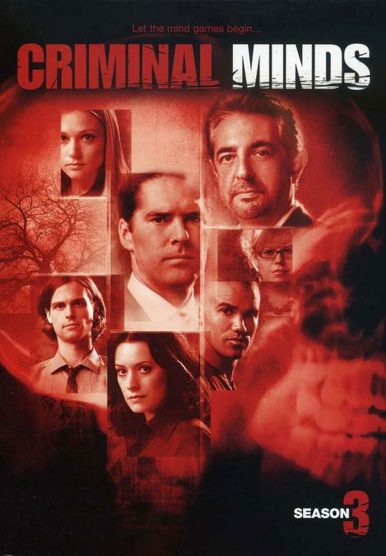 Cover for Criminal Minds: Complete Third Season (DVD) [Widescreen edition] (2008)