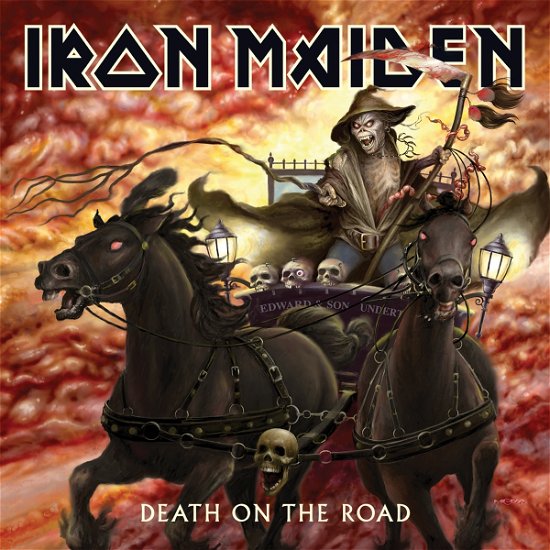 Cover for Iron Maiden · Death on the Road (LP) [Standard edition] (2017)