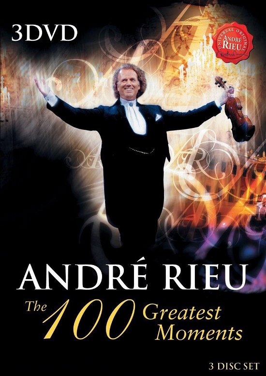100 Greatest Moments - Andre Rieu - Filmes - UNIVERSAL - 0602517781443 - 27 de novembro de 2008