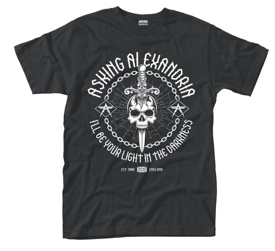 Cover for Asking Alexandria · Asking Alexandria: Light In The Darkness (T-Shirt Unisex Tg. S) (N/A) [size S] (2016)