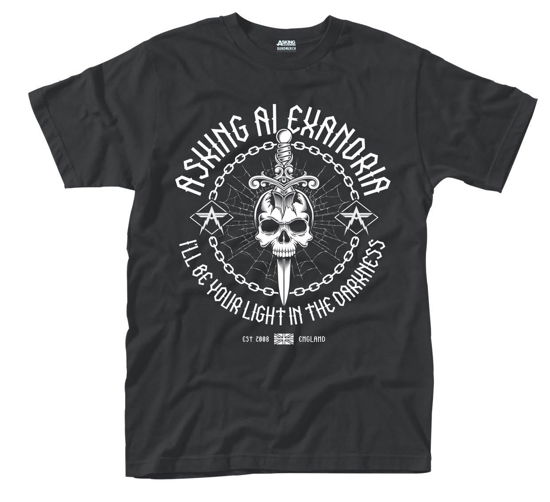 Asking Alexandria: Light In The Darkness (T-Shirt Unisex Tg. S) - Asking Alexandria - Andere - PHM - 0803341512443 - 21. März 2016