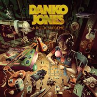 Cover for Danko Jones · A Rock Supreme (UK Exclusive Burgundy Vinyl) (LP) (2019)