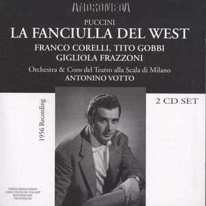 Cover for Frazzoni, Corelli, Gobbi, Orchestra · Puccini: La Fanciulla Del West (195 (CD)