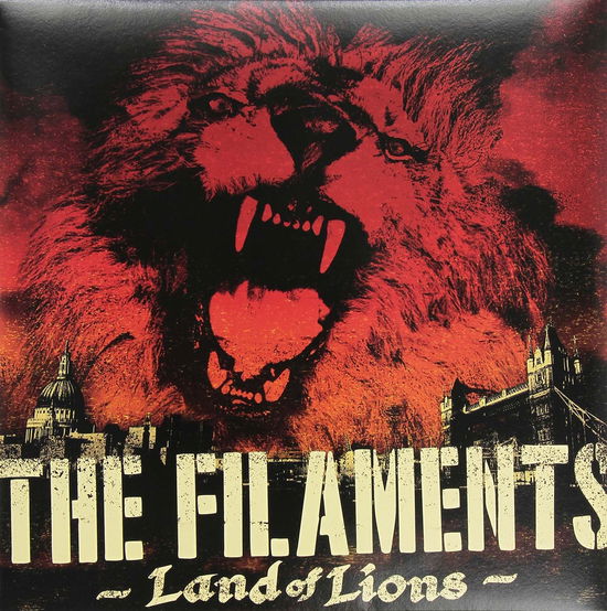 Cover for The Filaments · Land of lions (LP) (2014)