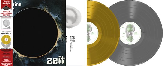Tangerine Dream · Zeit (Edition 50E Anniversaire) (Clear / Gold / Silver Vinyl) (LP) [Coloured edition] (2023)