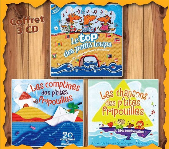 Cover for P'tites Fripouilles · Comtines, chansons, petits loups (CD) (2013)