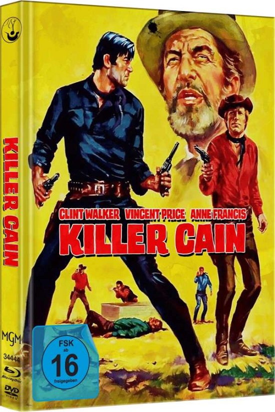 Cover for Price,vincent / Walker,clint · Killer Cain-limited Mediabook Cover B (Bd+dvd) (Blu-ray) (2022)
