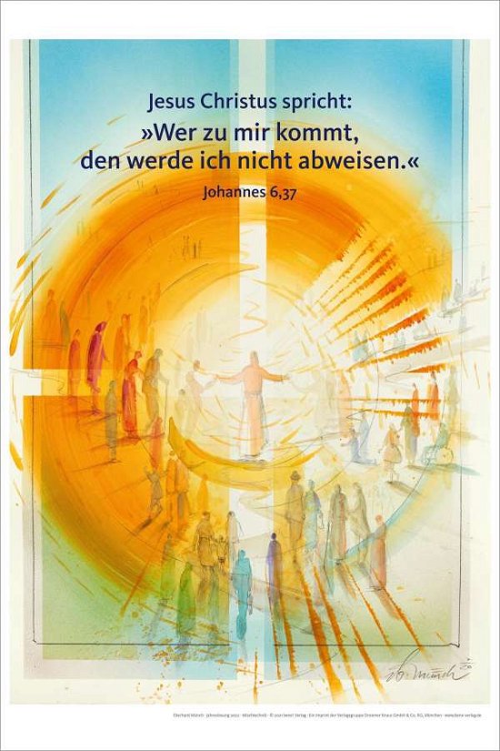 Cover for Münch · Jahreslosung Münch 2022, Kunstdru (Book)
