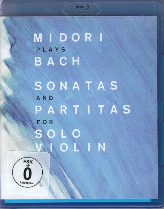 Cover for Midori Plays Bach (Blu-ray) (2017)