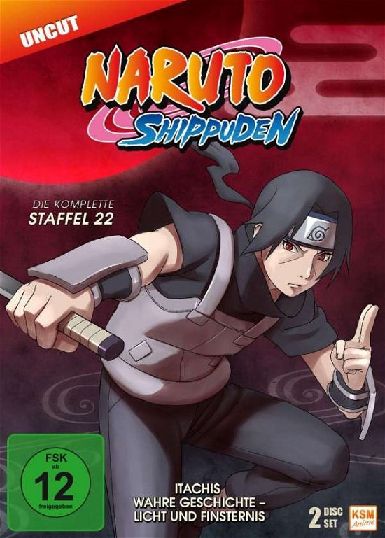 Cover for Naruto Shippuden - Itachis Wahre Geschichte - Licht Und Finsternis - Staffel 22: Episode 671-678 (3 (DVD) (2018)