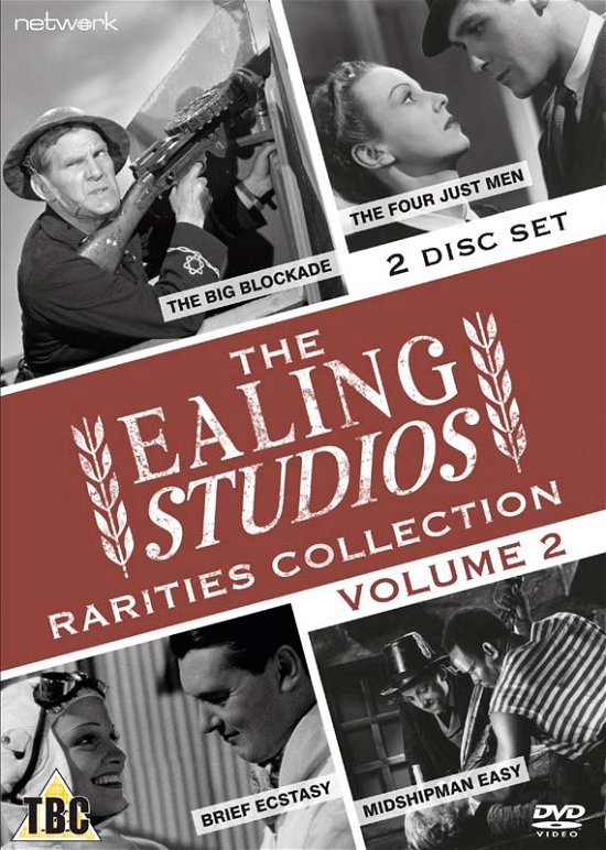 Cover for The Ealing Studios: Rarities C · Midshipman Easy / Brief Ecstasy / The Big Blockade / The Four Just Men (DVD) (2013)
