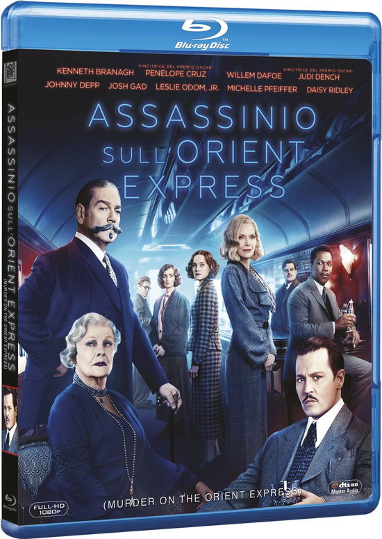 Cover for Assassinio Sull'orient Express (Blu-ray) (2018)