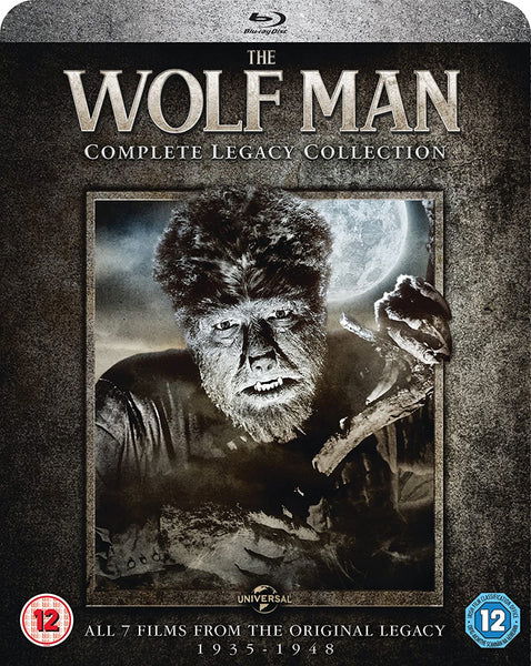 The Wolf Man Complete Legacy Collection (7 Films) - Wolf Man the Legacy Col BD - Film - Universal Pictures - 5053083117443 - 8. maj 2017