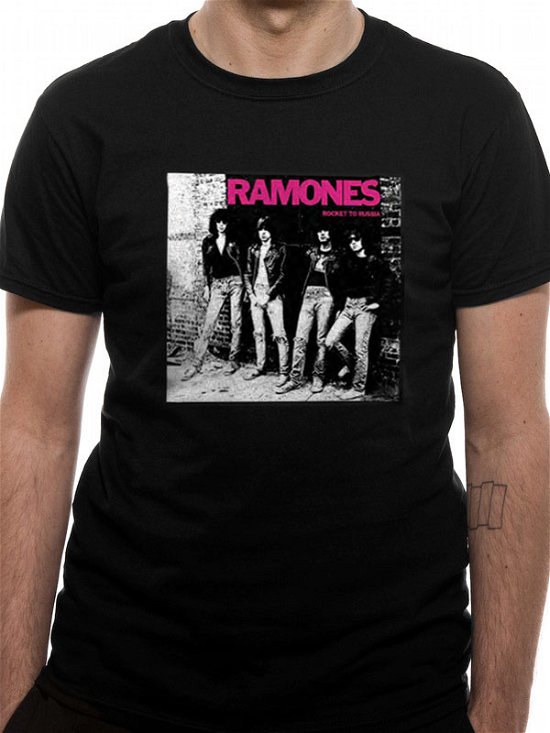 Cover for Ramones · Ramones: Rocket To Russia (T-Shirt Unisex Tg. XL) (TØJ)