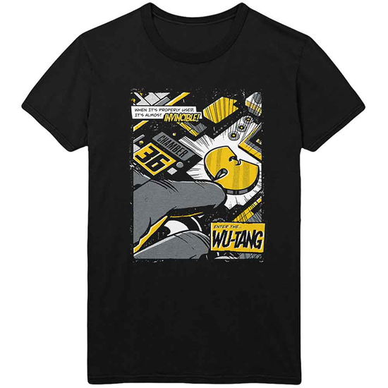 Wu-Tang Clan Unisex T-Shirt: Invincible - Wu-Tang Clan - Koopwaar -  - 5056012035443 - 