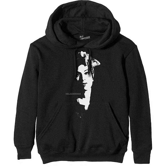 Cover for Amy Winehouse · Amy Winehouse Unisex Pullover Hoodie: Scarf Portrait (Hoodie) [size S] [Black - Unisex edition]