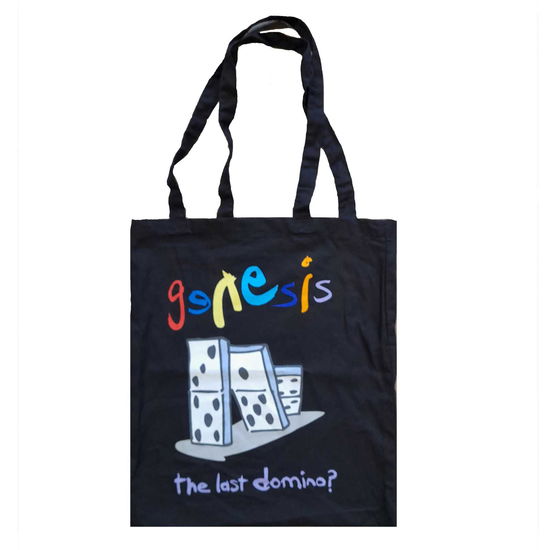 Cover for Genesis · Genesis  Cotton Tote Bag: The Last Domino? (Black) (Ex-Tour) (CLOTHES)