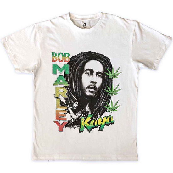 Bob Marley Unisex T-Shirt: Kaya Illustration - Bob Marley - Merchandise -  - 5056561087443 - May 18, 2023