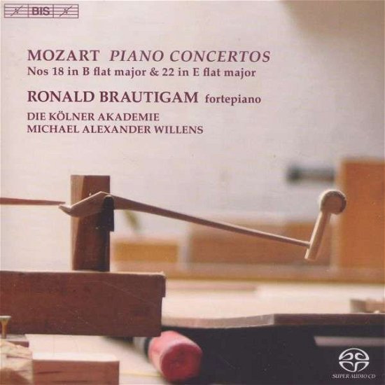 Cover for Wolfgang Amadeus Mozart · Piano Concertos No.18 &amp; 22 (CD) (2014)