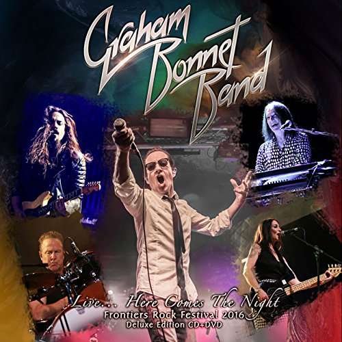 Cover for Graham -Band- Bonnet · Live... Here Comes The Night (CD) [Dlx edition] (2017)