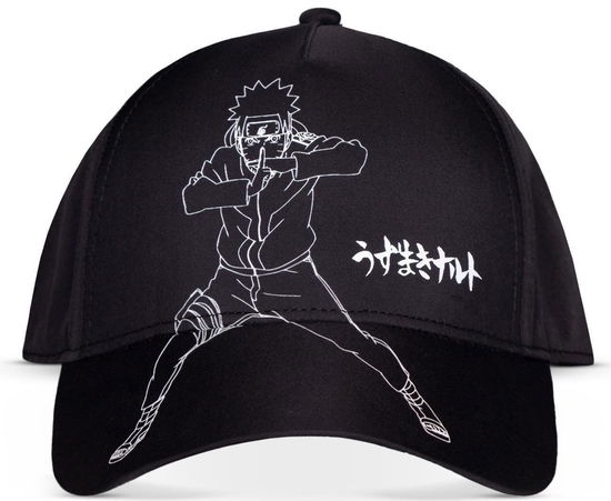 Naruto Shippuden: Men'S Adjustable Cap Black (Cappellino) (Leksaker) (2024)