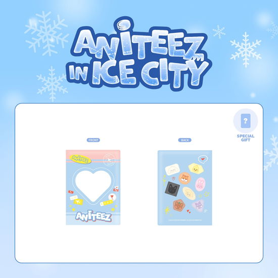 Cover for ATEEZ · Aniteez In Ice City - Collect Book + Special Gift (Bok) [Book + 1 Photocard Set edition] (2024)