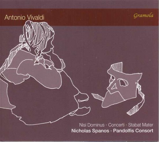 Cover for Spanos / Pandolfis Consort · Antonio Vivaldi: Nisi Dominus / Concerti / Stabat Mater (CD) (2021)