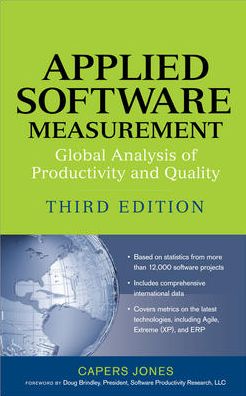 Cover for Capers Jones · Applied Software Measurement (Paperback Book) (2008)