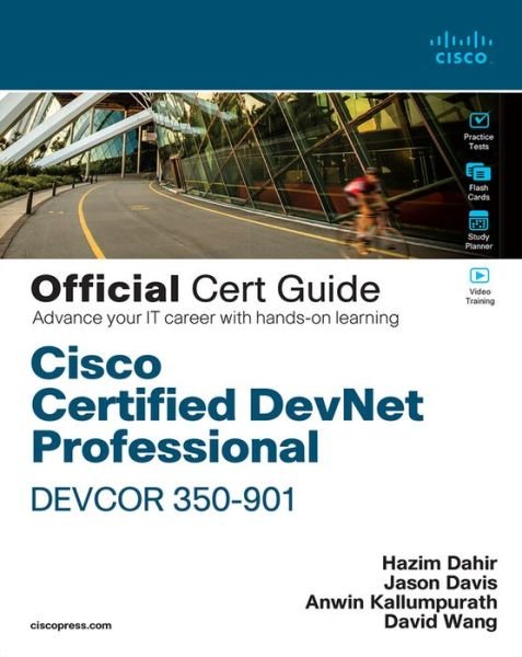 Cover for Hazim Dahir · Cisco Certified DevNet Professional DEVCOR 350-901 Official Cert Guide - Official Cert Guide (Book) (2022)