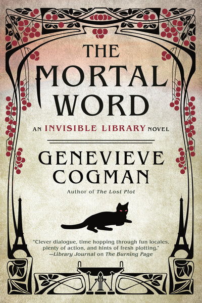 Cover for Genevieve Cogman · The Mortal Word - The Invisible Library Novel (Taschenbuch) (2018)