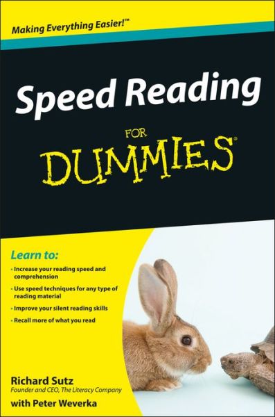 Cover for Richard Sutz · Speed Reading For Dummies (Paperback Book) (2009)